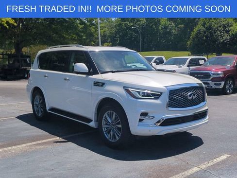 Used 2023 INFINITI QX80 Luxe w/ Cargo Package RWD image 7