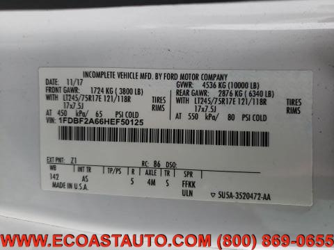 Used 2017 Ford F250 XL w/ XL Value Package RWD image 10