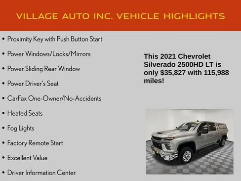 Used 2021 Chevrolet Silverado 2500 LT w/ Convenience Package AWD/4WD image 14