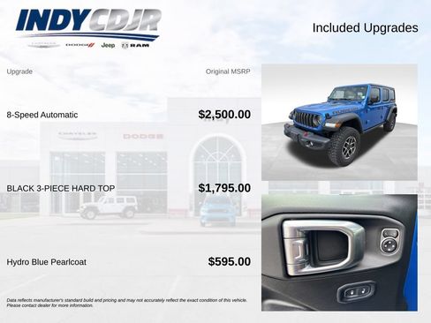Used 2025 Jeep Wrangler Unlimited Rubicon AWD/4WD image 4