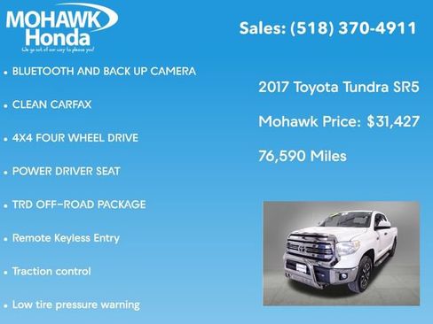 Used 2017 Toyota Tundra SR5 image 7