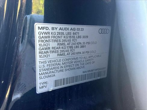 Used 2023 Audi Q8 Premium Plus w/ Premium Plus Package AWD/4WD image 18