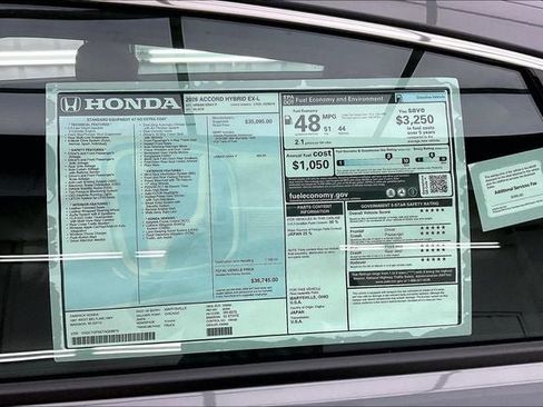New 2026 Honda Accord EX-L image 20
