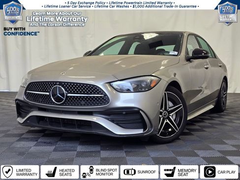 Used 2023 Mercedes-Benz C 300 4MATIC Sedan w/ AMG Line w/ Night Package image 1