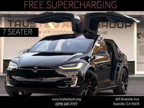 Used 2016 Tesla Model X 90D AWD/4WD image 1