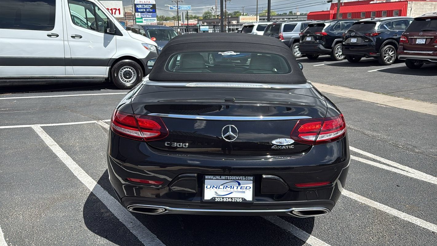 Used 2020 Mercedes-Benz C 300 4MATIC Cabriolet w/ Parking Assistance Package image 4