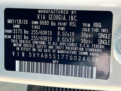 New 2026 Kia EV9 Light RWD image 35