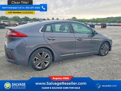 Used 2017 Hyundai Ioniq Limited w/ Ultimate Package 03 FWD image 4