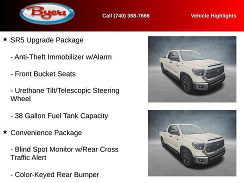Used 2019 Toyota Tundra SR5 w/ TRD Off Road Package AWD/4WD image 12