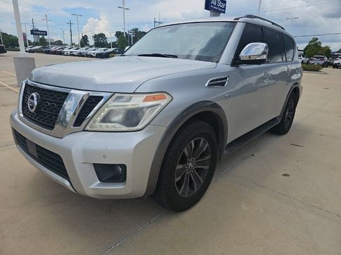 Used 2017 Nissan Armada Platinum w/ Captain Seat Package RWD image 3