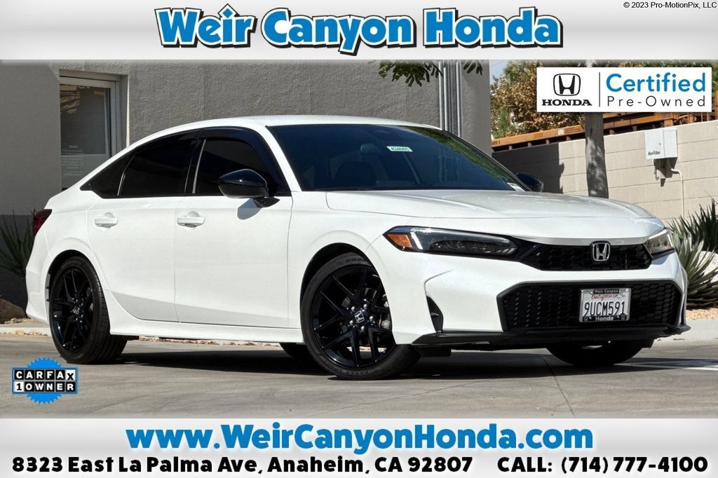 Certified 2025 Honda Civic Sport image 1
