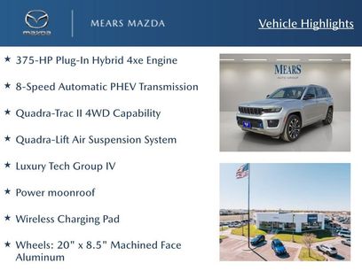 Used 2023 Jeep Grand Cherokee Overland w/ Luxury Tech Group IV