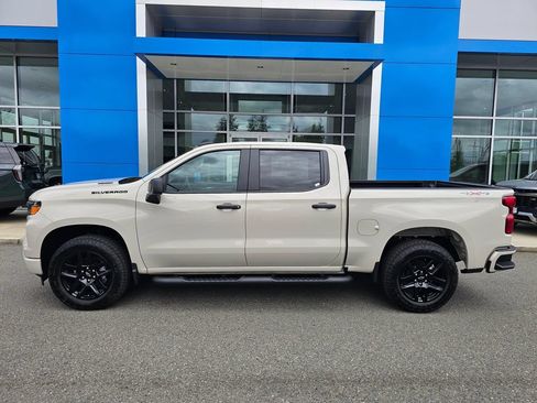 New 2026 Chevrolet Silverado 1500 Custom w/ Turbomax Blackout Package AWD/4WD image 2