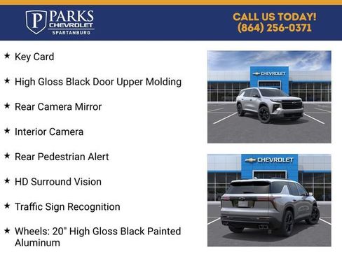 New 2027 Chevrolet Traverse LT w/ Midnight/Sport Edition FWD image 5