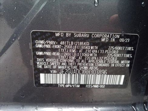 Used 2024 Subaru Crosstrek 2.0i Premium image 20