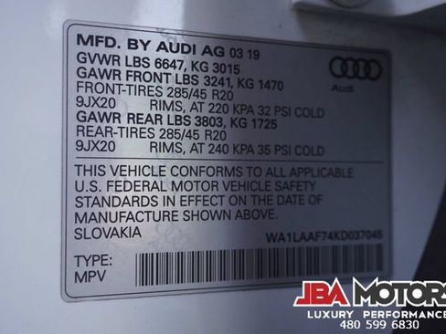 Used 2019 Audi Q7 3.0T Premium Plus AWD/4WD image 77