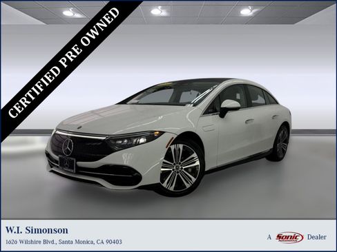 Certified 2022 Mercedes-Benz EQS 450+ Sedan image 1