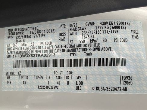 New 2026 Ford Transit 350 Base image 55