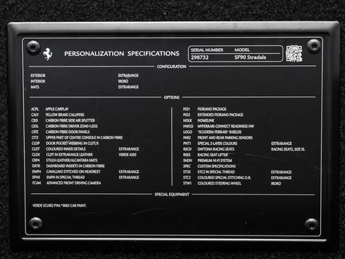 Certified 2023 Ferrari SF90 Stradale Base image 21
