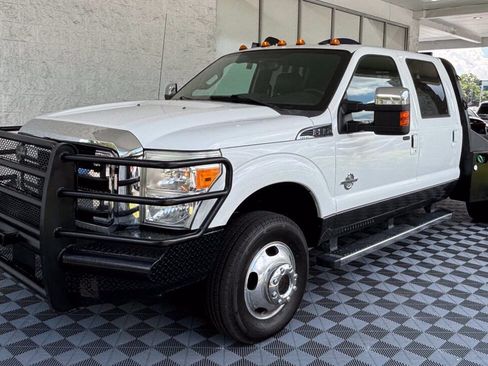 Used 2015 Ford F350 Lariat w/ Lariat Ultimate Package AWD/4WD image 34
