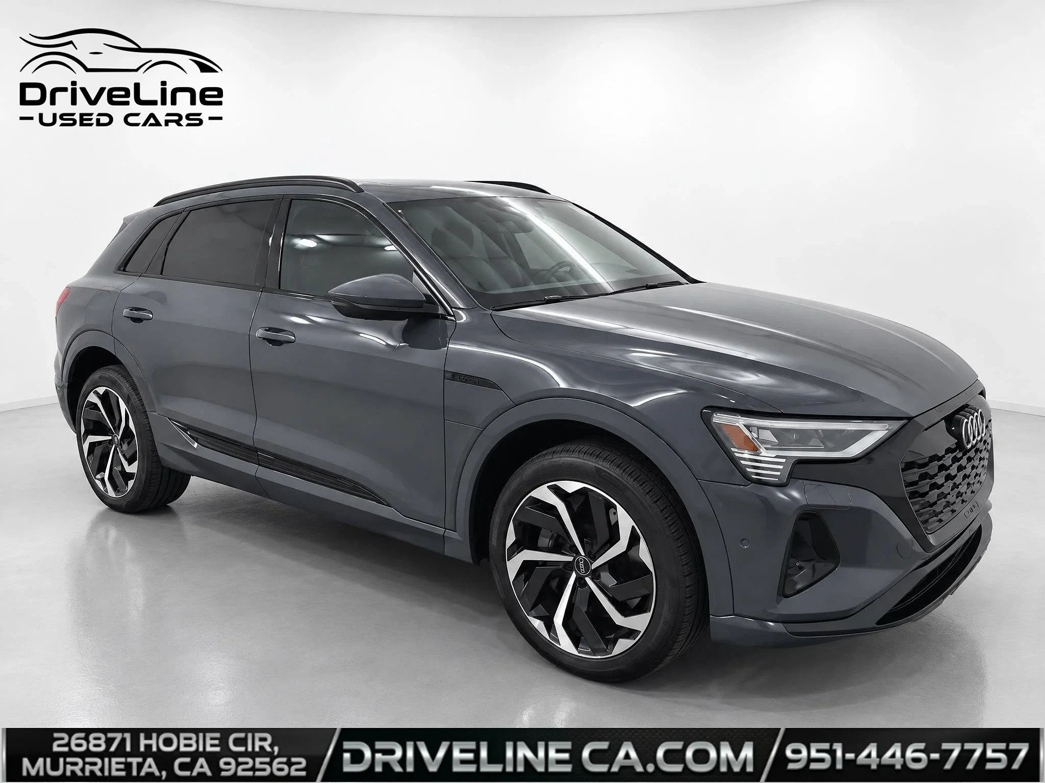 Used 2024 Audi Q8 e-tron Prestige w/ Prestige Package AWD/4WD image 3