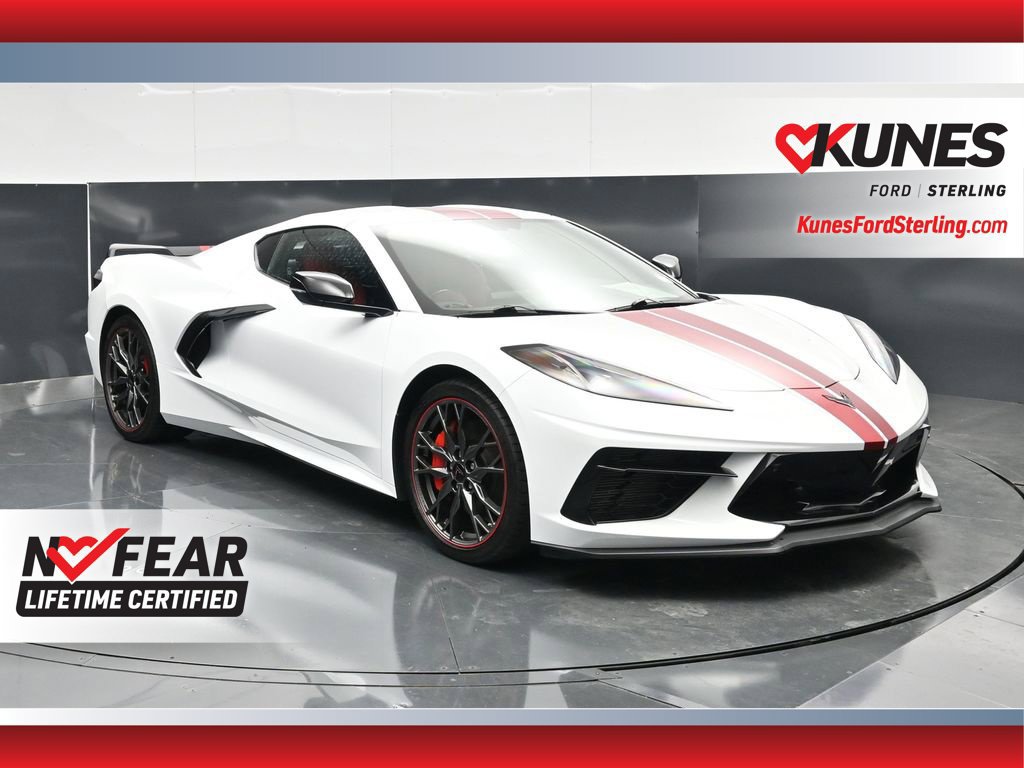 Used 2023 Chevrolet Corvette Stingray Premium Cpe w/ Z51 Performance Package RWD image 1
