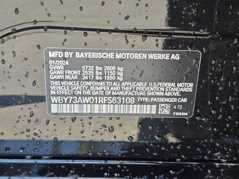 Used 2024 BMW i4 eDrive40 w/ M Sport Package RWD image 32