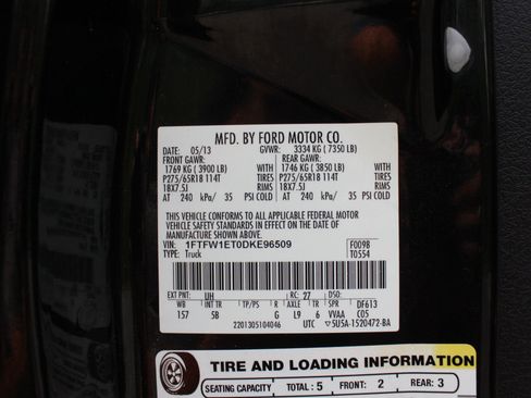 Used 2013 Ford F150 FX4 w/ Luxury Equipment Group AWD/4WD image 46