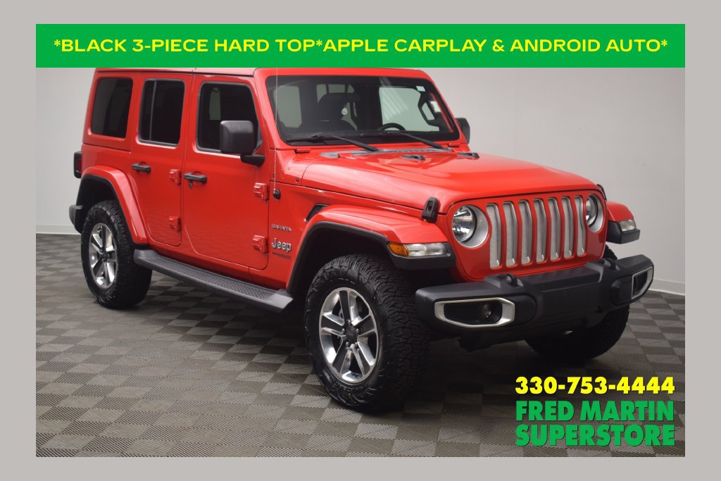Used 2018 Jeep Wrangler Unlimited Sahara AWD/4WD 360° Tour
