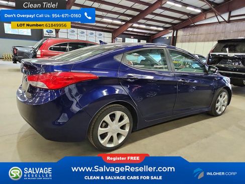 Used 2012 Hyundai Elantra Limited w/ Technology Pkg 5 FWD image 4