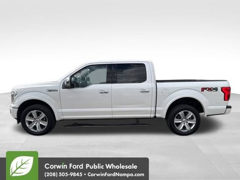 Used 2018 Ford F150 Platinum w/ Technology Package AWD/4WD image 8