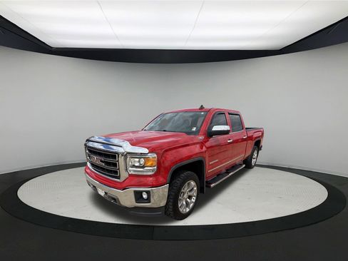 Used 2015 GMC Sierra 1500 SLT w/ SLT Crew Cab Value Package AWD/4WD image 3