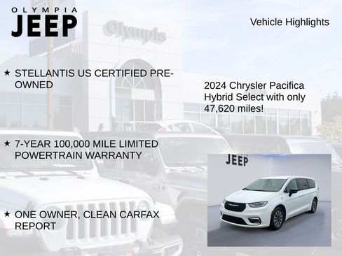 Used 2024 Chrysler Pacifica Select image 6