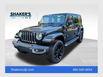 Used 2021 Jeep Wrangler Unlimited Sahara 4xe