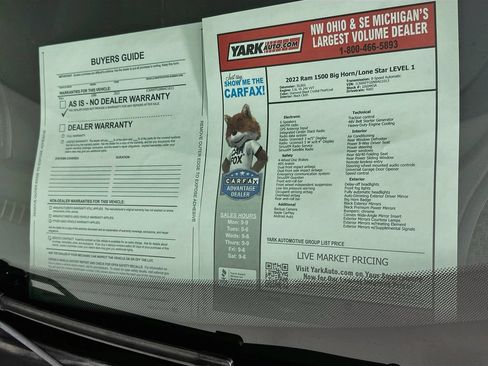 Certified 2022 RAM 1500 Big Horn AWD/4WD image 16