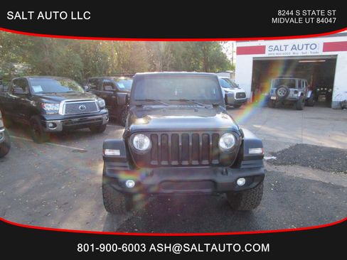 Used 2021 Jeep Wrangler Unlimited Sport image 2
