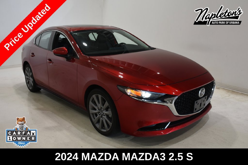 Used 2024 MAZDA MAZDA3 s FWD image 1