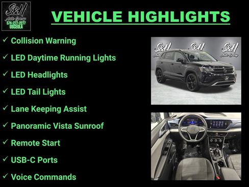 Used 2023 Volkswagen Taos SE AWD/4WD image 3