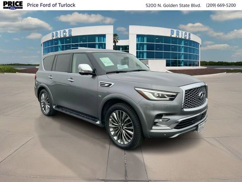 Used 2019 INFINITI QX80 Luxe w/ Proactive Package image 3