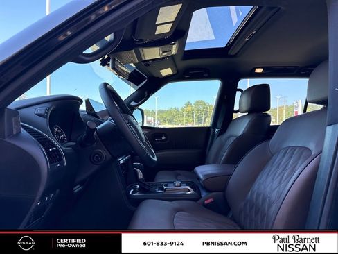 Certified 2022 Nissan Armada Platinum w/ Captain's Chairs Package image 32