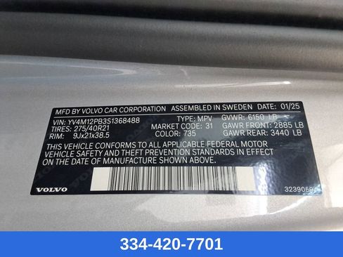 Certified 2025 Volvo XC90 B5 Plus image 34