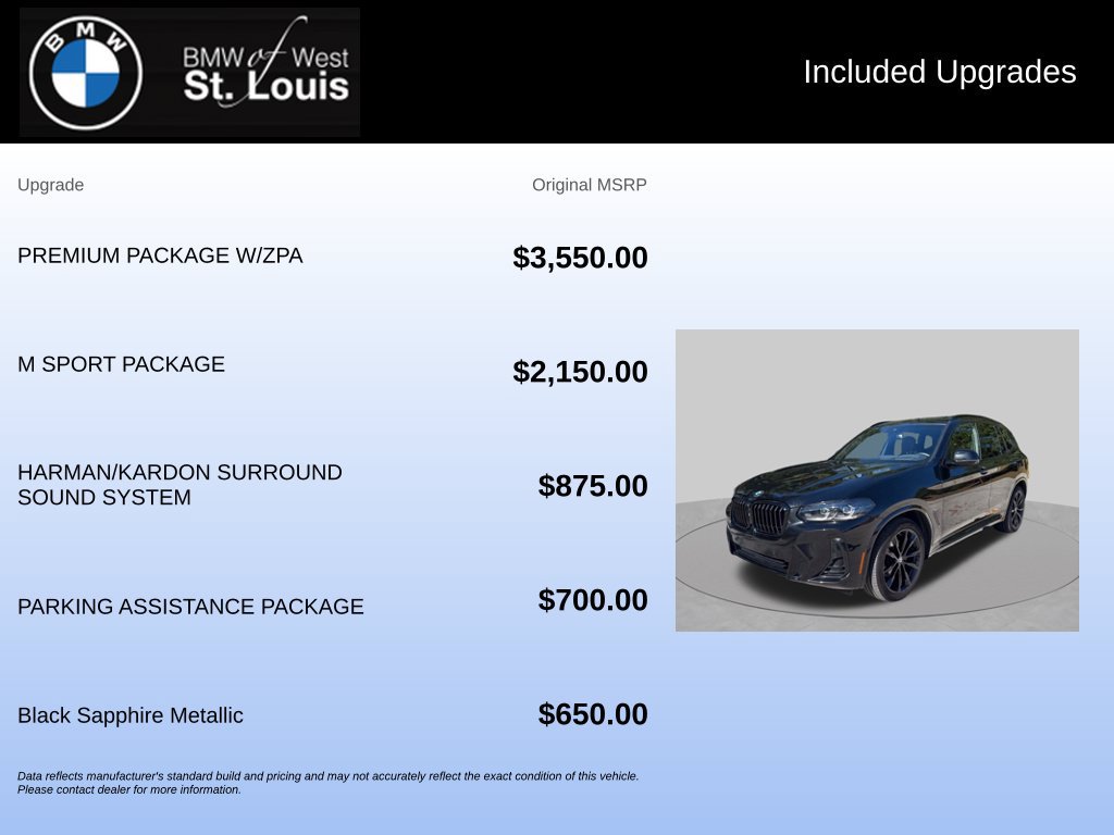 Used 2024 BMW X3 xDrive30i w/ Premium Package w/ZPA AWD/4WD image 18