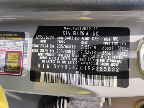 Used 2024 Kia Sorento S w/ Panoramic Sunroof Package FWD image 59