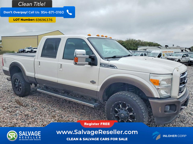 Used 2015 Ford F350 King Ranch w/ Snow Plow Prep Package AWD/4WD image 5