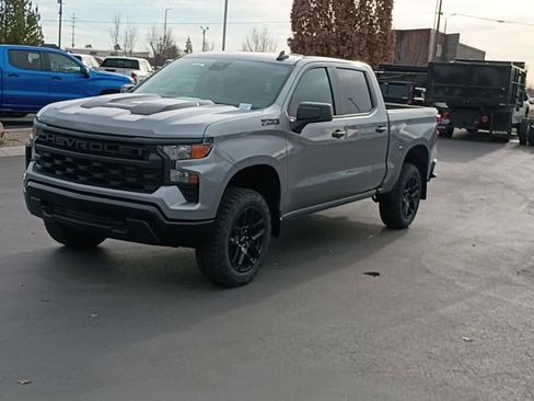 New 2026 Chevrolet Silverado 1500 Custom Trail Boss w/ Dark Appearance Package image 1