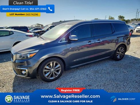 Used 2017 Kia Sedona SX Limited w/ Option Group 030 FWD image 1