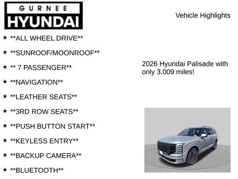 Used 2026 Hyundai Palisade Calligraphy AWD/4WD image 7