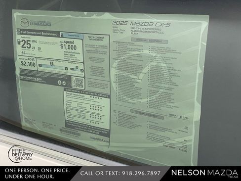 New 2025 MAZDA CX-5 AWD 2.5 S image 17