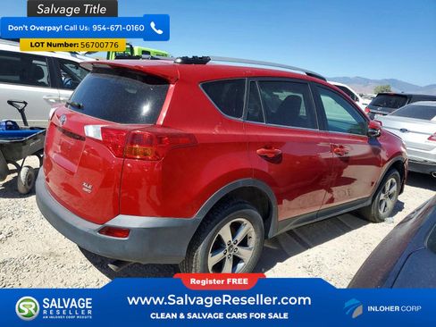 Used 2015 Toyota RAV4 XLE AWD/4WD image 4