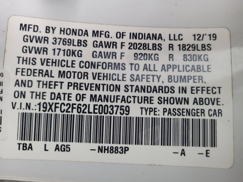 Used 2020 Honda Civic LX image 33